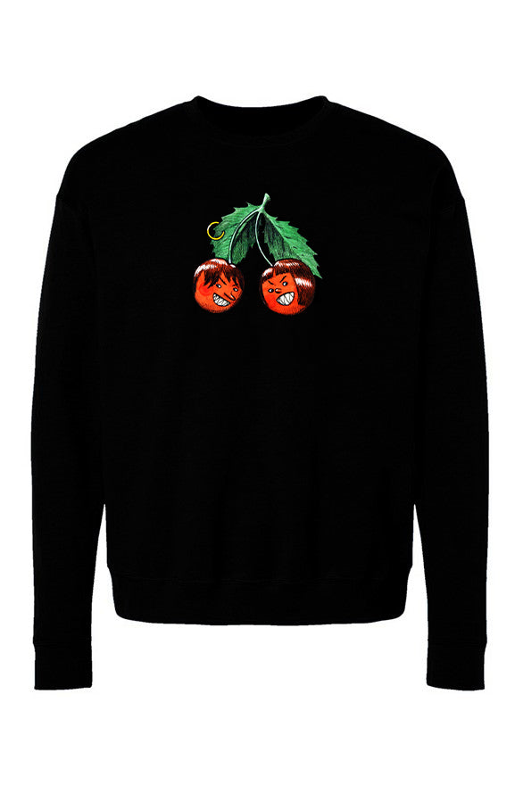 Fruit gone bad Cherry Crew Neck Sweatshirt