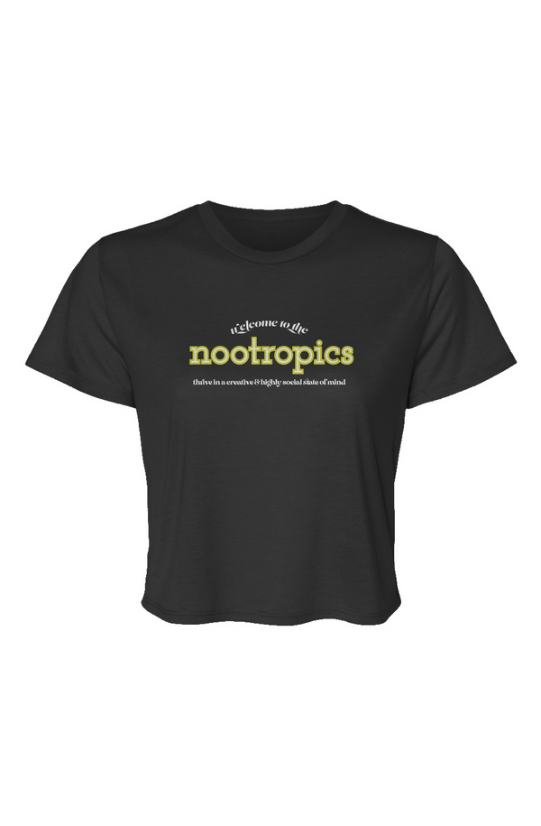 Welcome to The Nootropics Cropped Tee