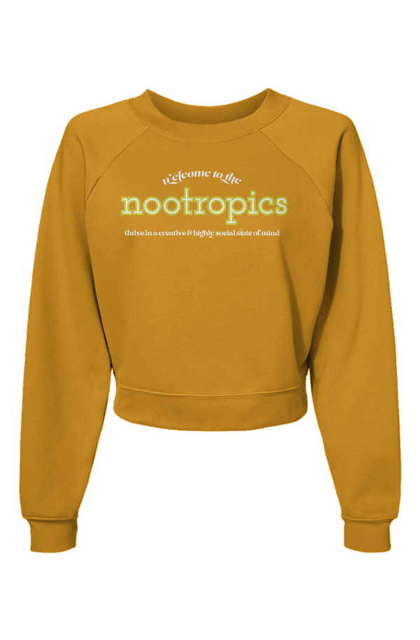 Welcome to The Nootropics Women's Pullover Fleece Sweatshirt
