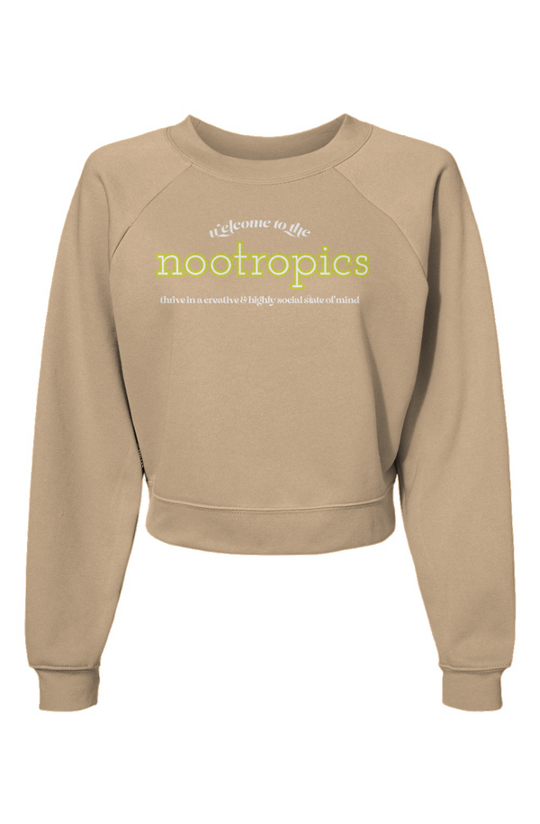 Welcome to The Nootropics Women's Pullover Fleece Sweatshirt