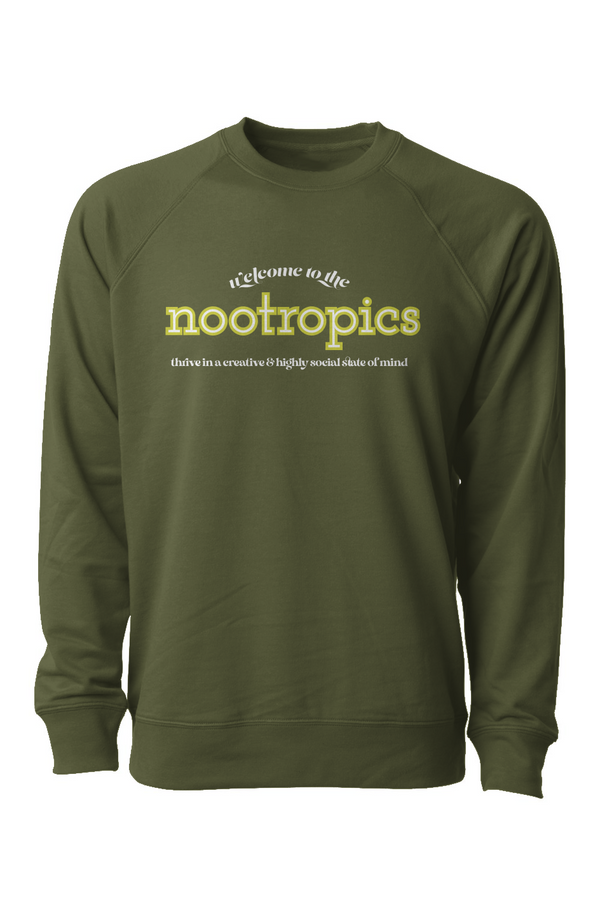 Welcome to The Nootropics Crewneck Sweatshirt