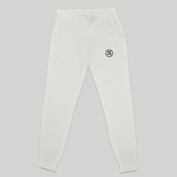 Cannabis Utopians Fleece Joggers Black | pants by Sano Gardens | Shop Utopian Threads