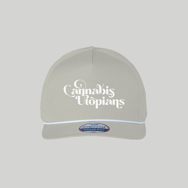 Cannabis Utopians Imperial Hat | hats by Sano Gardens | Shop Utopian Threads