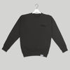 Cannabis Utopians Mark Crewneck Black | sweatshirts by Sano Gardens | Shop Utopian Threads