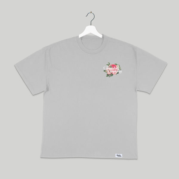 Cannabis Utopians Pink Flower Heavy Faded Thread | tshirts by Sano Gardens | Shop Utopian Threads