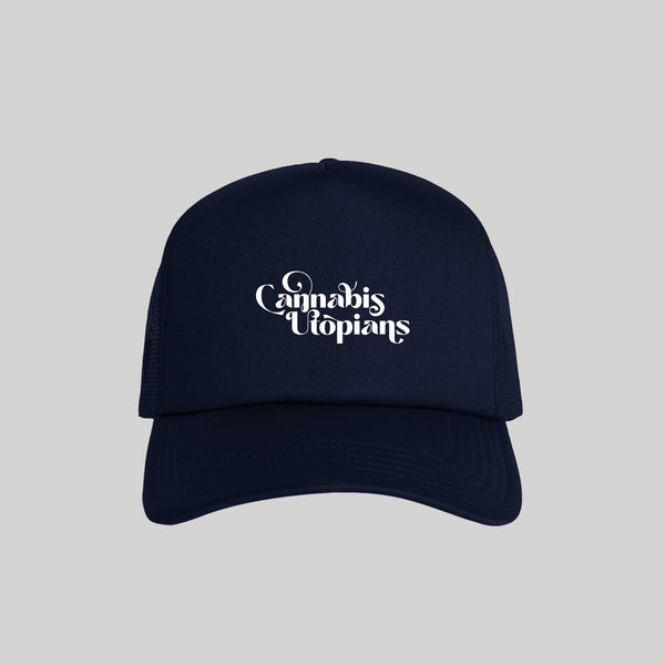 Cannabis Utopians Trucker Hat | hats by Sano Gardens | Shop Utopian Threads