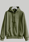 I Am Hybrid Single Tone Hoodie | Deep Green Edition | Utopian Threads | hoodies by Utopian Threads | Shop Utopian Threads
