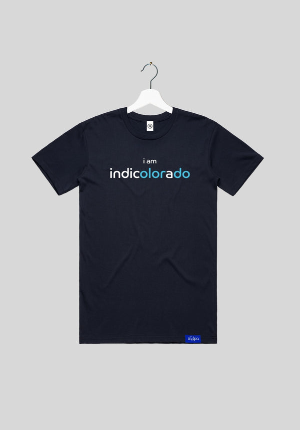 I Am Indica Colorado Font One Light Thread Tee | tshirts by Utopian Threads | Shop Utopian Threads