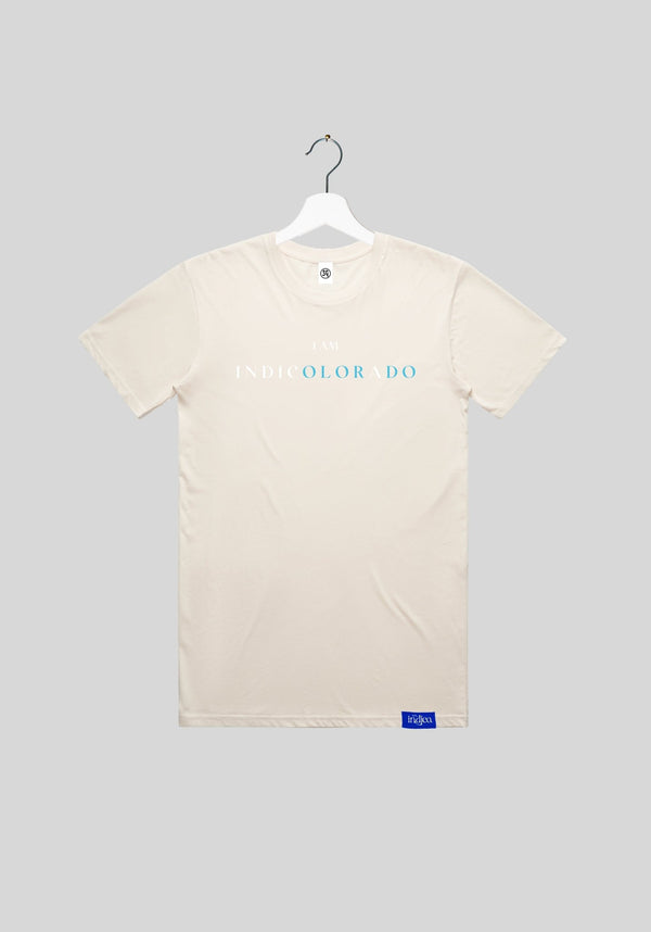 I Am Indica Colorado Font Three Light Thread Tee | tshirts by Utopian Threads | Shop Utopian Threads