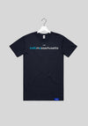 I Am Indica Massachusetts Font One Light Thread Tee | tshirts by Utopian Threads | Shop Utopian Threads