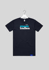I Am Indica Massachusetts Font Two Light Thread Tee | tshirts by Utopian Threads | Shop Utopian Threads
