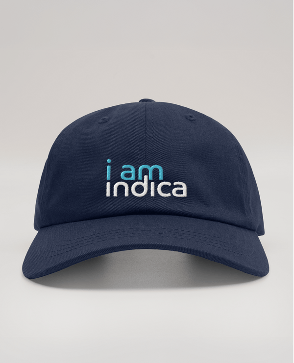 I Am Indica – Premium Font Dad Hat | Utopian Threads | hats by Utopian Threads | Shop Utopian Threads