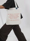 I Am Sativa Strains Canvas Tote | Bold & Uplifting