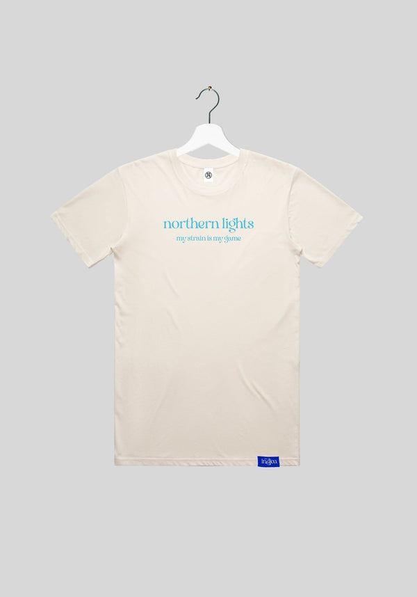 Northern Lights Strain Light Thread Tee | tshirts by Utopian Threads | Shop Utopian Threads