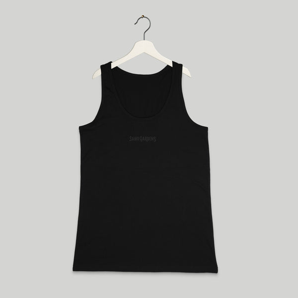 Sano Gardens Womens Rib Tank Black | tank tops by Sano Gardens | Shop Utopian Threads