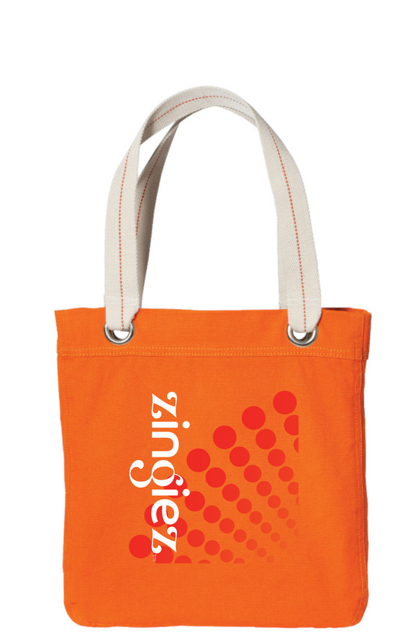 Zingiez Orange Tote