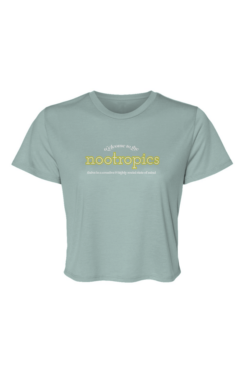 Welcome to The Nootropics Cropped Tee