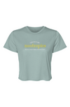 Welcome to The Nootropics Cropped Tee