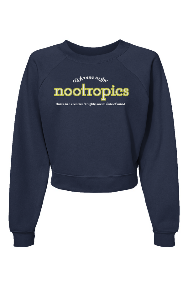 Welcome to The Nootropics Women's Pullover Fleece Sweatshirt