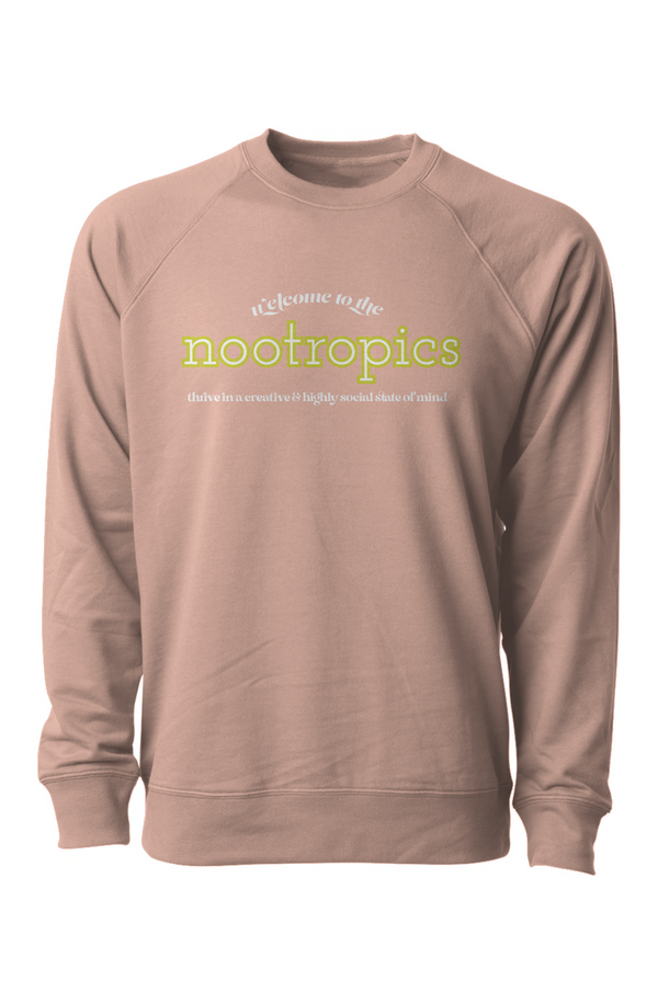 Welcome to The Nootropics Crewneck Sweatshirt