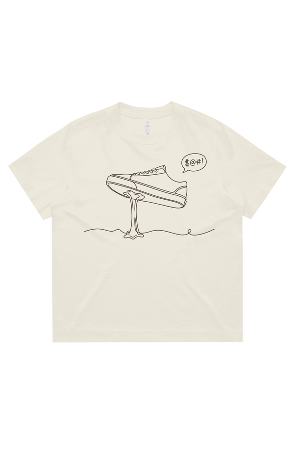 Womens Box Tee Gum