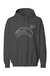 Check Engine Garment Dyed Fleece Hood