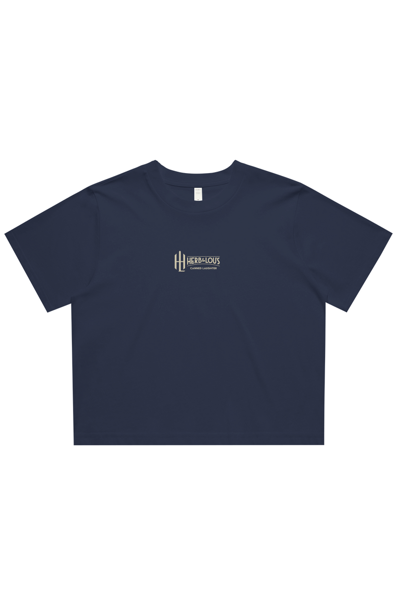 Herb Lou's Crop Tee — alternate view
