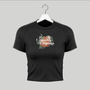 Cannabis Utopians Orange Flower Baby Tee | tshirts by Sano Gardens | Shop Utopian Threads